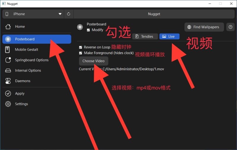 iOS实时动态壁纸电脑工具：Nugget（金块）-便利商店